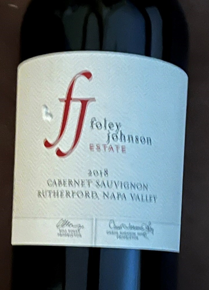 114 One Case 2018 Foley Johnson Estate Sauvignon